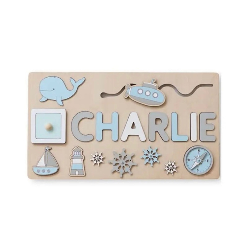 Grab Board Puzzle for Baby Wooden Name Puzzle Board Game Toy Early Education Toy